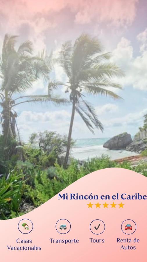 Mi Rincón en el Caribe Apartamento Cancún Exterior foto